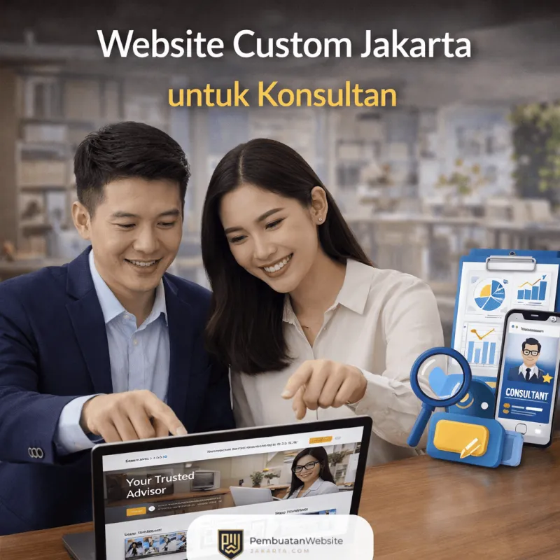 Website Custom Jakarta untuk Konsultan